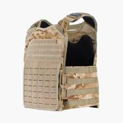 Premier Body Armor Core Plate Carrier with Level IIIA Cummerbund Ballistic Soft Armor Plate (Hard Plates Sold Separate) Multicam Arid